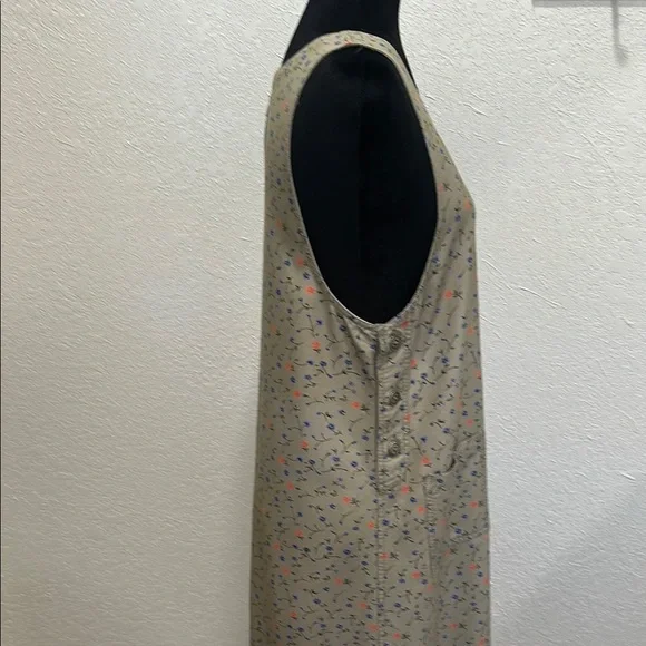 Authentic Directives Country Floral Maxi Dress - Floral Khaki Medium - Picture 3 of 5